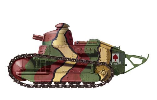 MENG-Model TS-011 French FT-17 Light Tank (Riveted Turret)